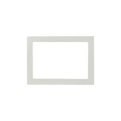 ALLNET Touch Display Tablet 15 Zoll zbh. Blende für Einbaurahmen. weiß schmal