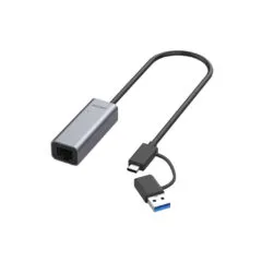 ALLNET USB 3.0 Typ-C&A Ethernet Adapter 2.5 Multi-Gigabit LAN ALL-NC-2.5G-USBC A ALLTRAVEL