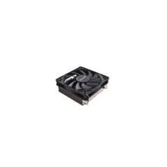 Alpenföhn Silvretta Low-Profile CPU Cooler - 45mm Height, 92mm PWM Fan, Black