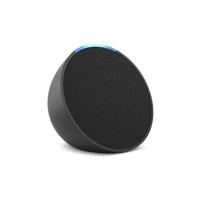 Amazon Echo Pop Anthracite - Round Alexa Smart Speaker, 15 W — image 1