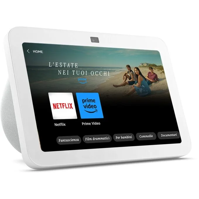 Amazon Echo Show 8 (3rd Gen 2023) - White, 8-inch display, Alexa, German — image 1