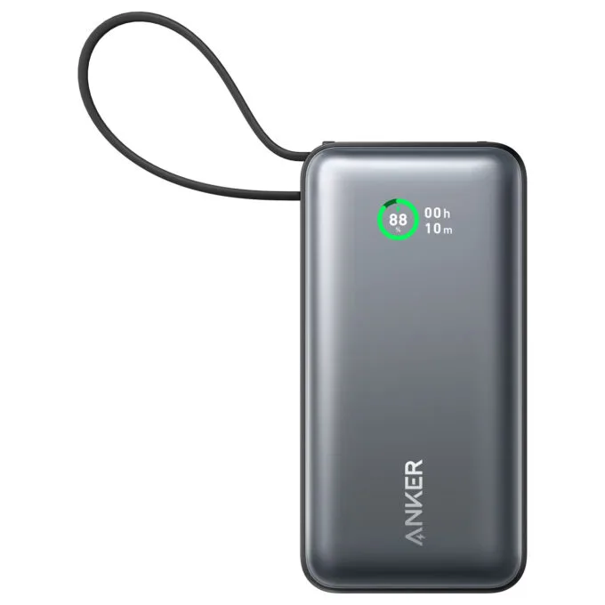 Anker 545 Nano PowerBank 10.000 mAh PD 30W inkl. USB-C Kabel black — image 2