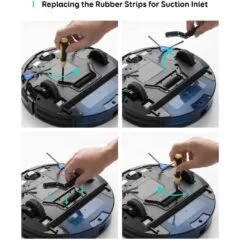 Anker Eufy Replacement Rubber Strip - RoboVac G10 Hybrid - 2x Replacement Rubber Strip