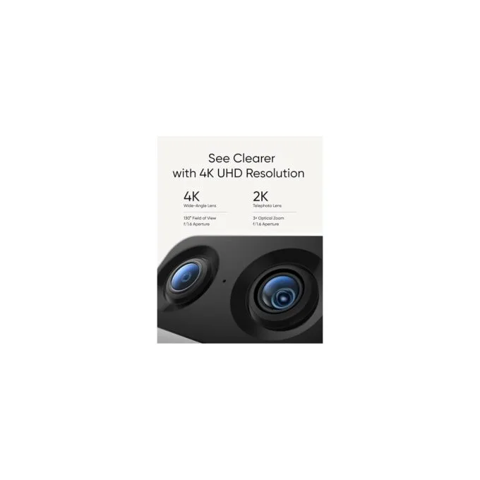 Anker Eufy Security Camera Indoor - S350 - 4k Dual Camera Pan & Tilt — image 2
