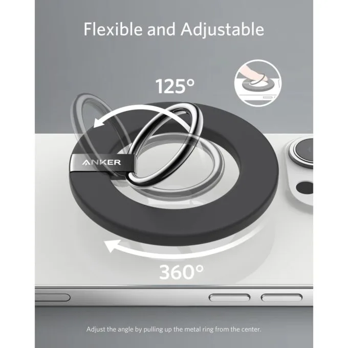Anker Mag-Go Ring Holder - Black — image 5