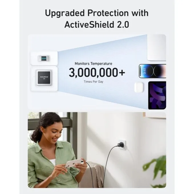 Anker Mobile Charger Wall 30W USB-C Nano 3 - 511 - Black — image 5