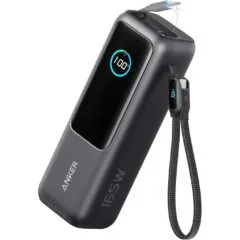 Anker Mobile Powerbank 25000 Prime - 165W Built-In and Retractable Cables