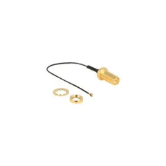 Antenna cable RP-SMA (socket for installation) to MHF 4 (plug), adapter