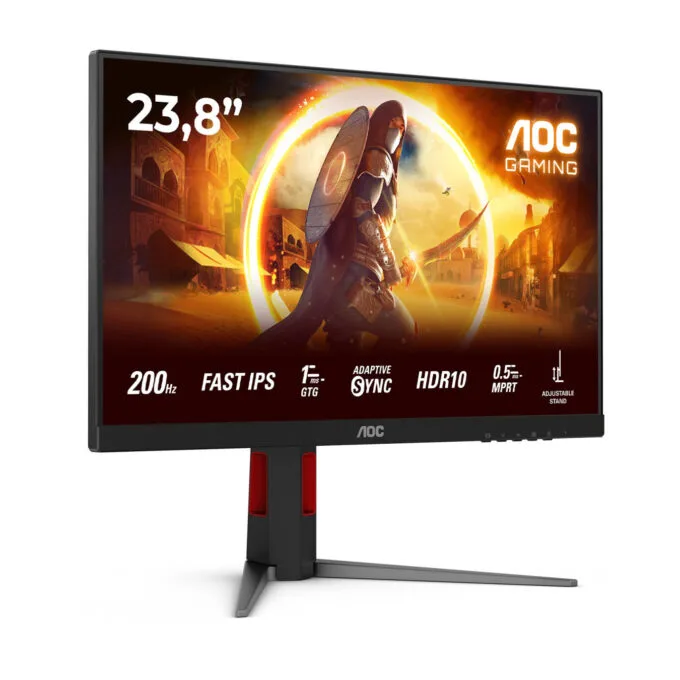 AOC 24G4HA 23.8" Fast IPS FHD 200Hz 1ms HDR10 Gaming Monitor — image 12