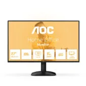 AOC 27B31H - 27 inch Full HD IPS Monitor - 1920x1080, 120Hz, 4ms GTG, HDMI 1.4 & VGA, Black