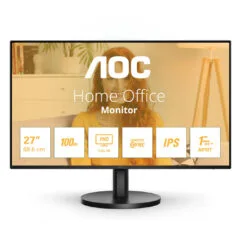 AOC 27B3HA2 27" FHD IPS 100Hz Monitor - Black, 4ms GTG, HDMI & VGA