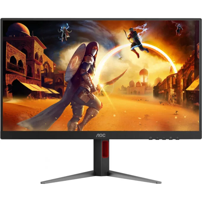 AOC 27G4HA - 27" Fast IPS Gaming Monitor - FHD 1920x1080, 200Hz, 1ms, HDR10, Black/Red — image 2