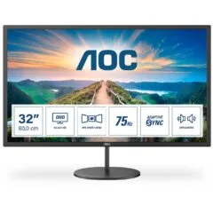 AOC 32" QHD IPS Monitor - Q32V4 - 2560x1440 75Hz 4ms HDMI DP Speakers