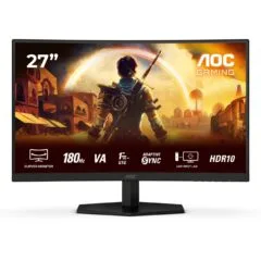 AOC 68.6cm (27') 16:09 HDMI+DP Curved black - C27G42E - 16:09 HDMI+DP Curved black