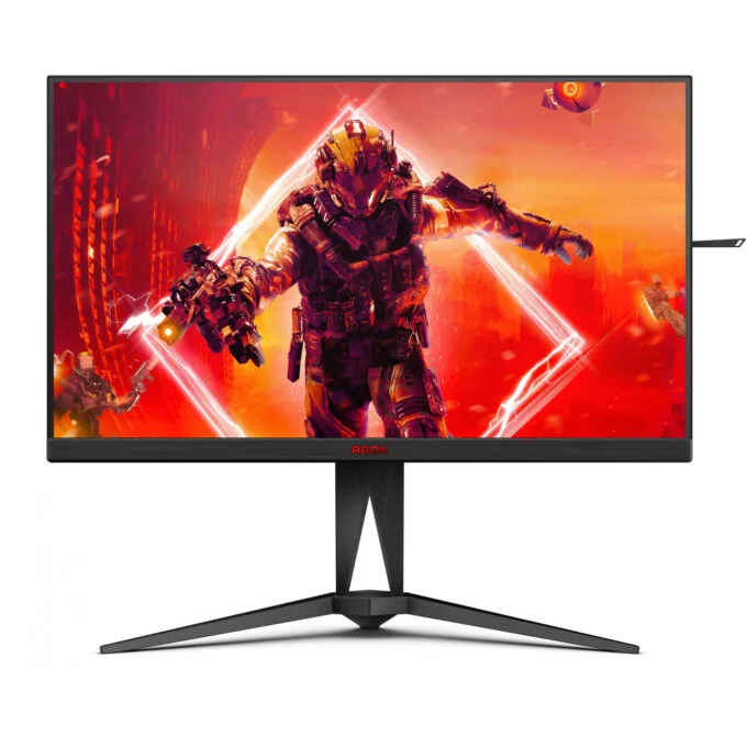 AOC AG275QXN - 27in QHD VA Gaming Monitor, 2560x1440, 170Hz, 1ms, DisplayHDR400, Black/Red — image 2