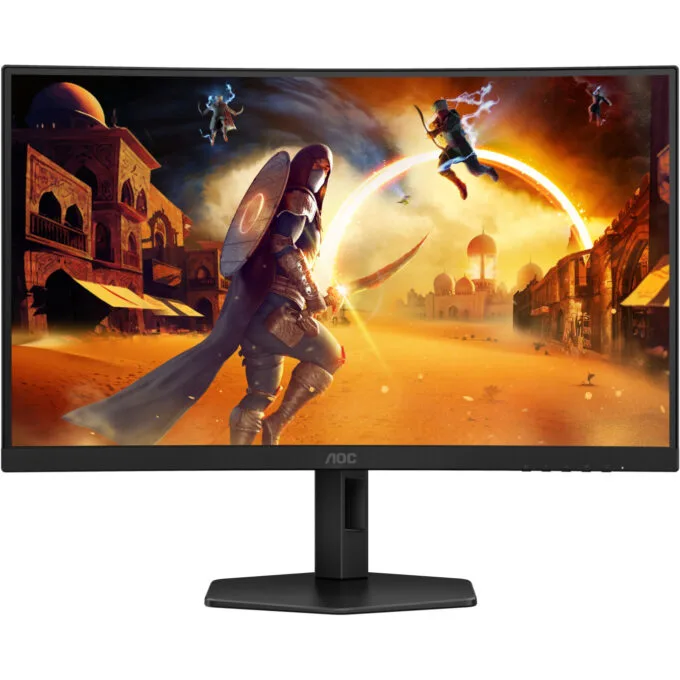 AOC CQ27G4X 27" QHD Curved Gaming Monitor 1500R 180Hz 1ms VA — image 2