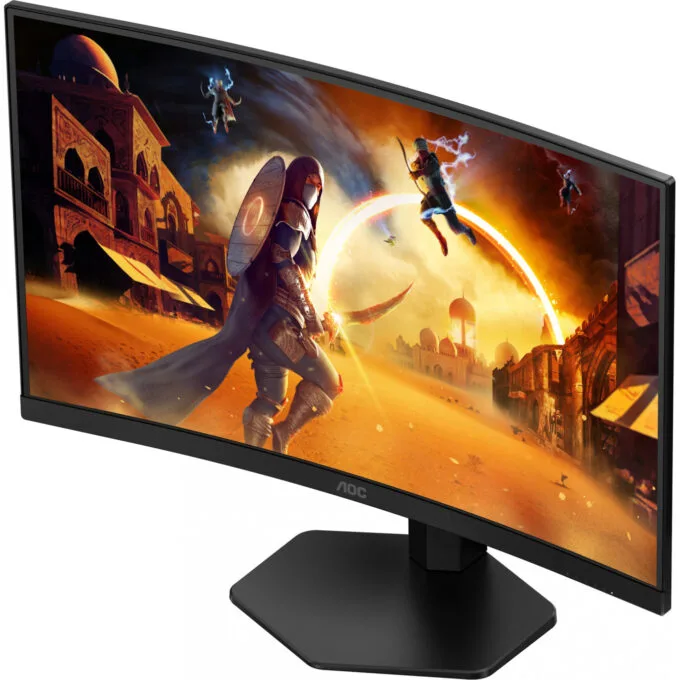 AOC CQ27G4X 27" QHD Curved Gaming Monitor 1500R 180Hz 1ms VA — image 3