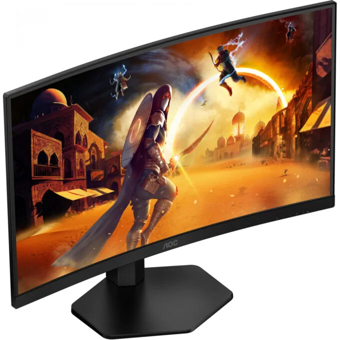 AOC CQ27G4X 27" QHD Curved Gaming Monitor 1500R 180Hz 1ms VA — image 8