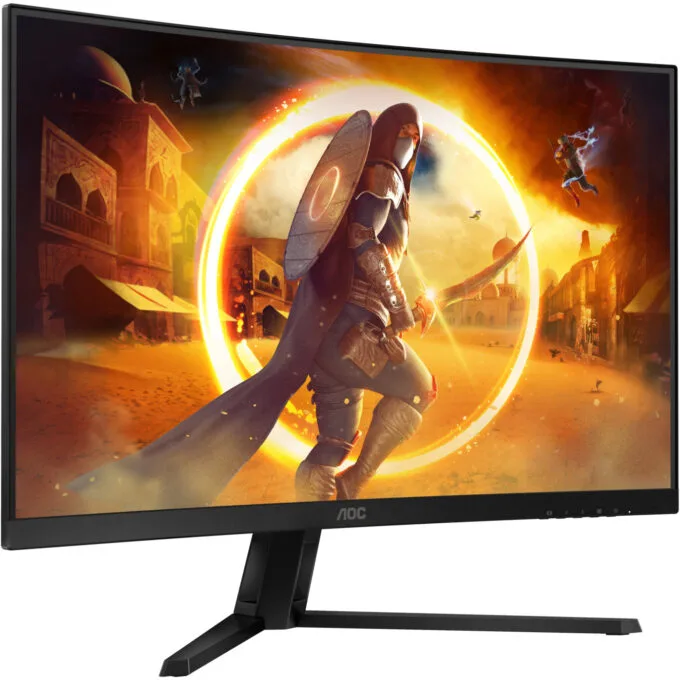 AOC CQ32G4VE - 31.5" QHD Curved Gaming Monitor, 1500R, 180Hz, 1ms GTG, HDR10 — image 9