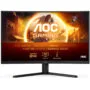 AOC CQ32G4VE - 31.5" QHD Curved Gaming Monitor, 1500R, 180Hz, 1ms GTG, HDR10