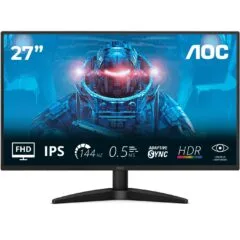AOC Monitor - 27B36X - 68.6 cm (27"), 16:9, HDMI+DP, Black