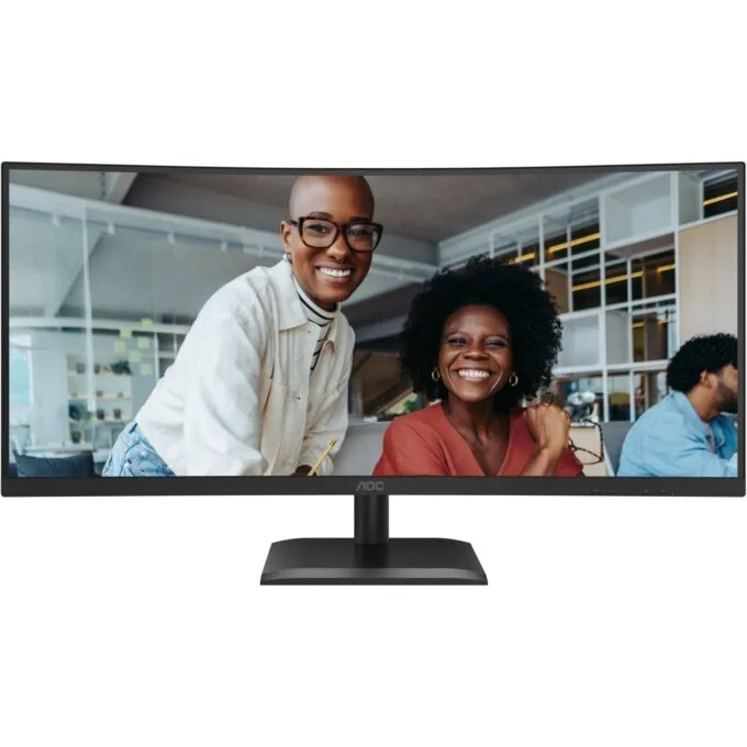 AOC Monitor - CU34E4CV - 86.0cm (34') 21:9 2xHDMI+DP+USB-C Curved Black — image 15