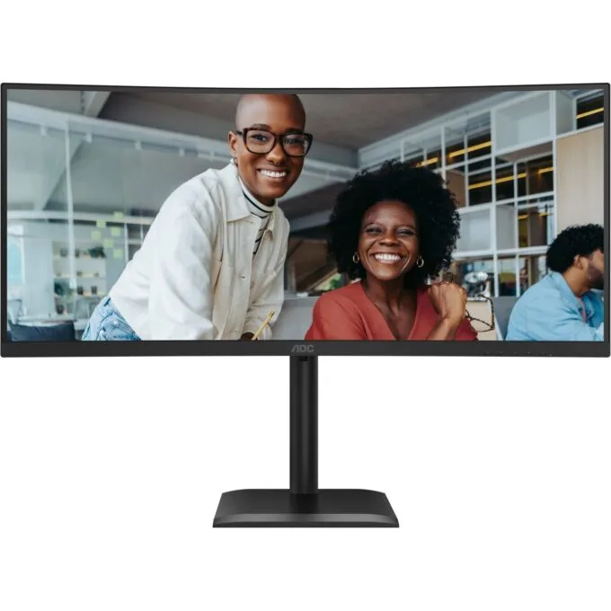 AOC Monitor - CU34E4CV - 86.0cm (34') 21:9 2xHDMI+DP+USB-C Curved Black — image 16