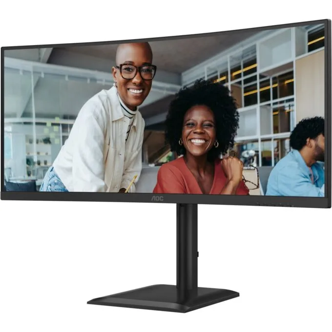 AOC Monitor - CU34E4CV - 86.0cm (34') 21:9 2xHDMI+DP+USB-C Curved Black — image 17