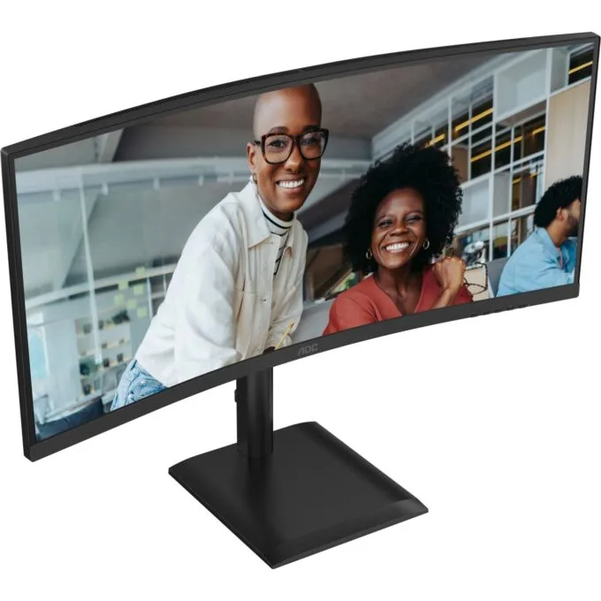 AOC Monitor - CU34E4CV - 86.0cm (34') 21:9 2xHDMI+DP+USB-C Curved Black — image 19