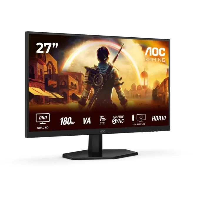 AOC Q27G42XNE 27" QHD Fast VA 180Hz 1ms HDR10 Gaming Monitor — image 2