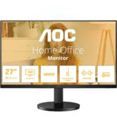 AOC U27B3AF - 27in 4K UHD IPS Monitor - 3840x2160, 60Hz, 4ms, 2xHDMI + DP1.4, Height-adjustable, Black