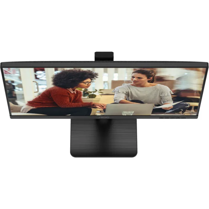 AOC U27E3UF - 27in 4K (3840x2160) IPS LED Monitor, 4ms GTG, 60Hz, Height-Adjustable, Black — image 13