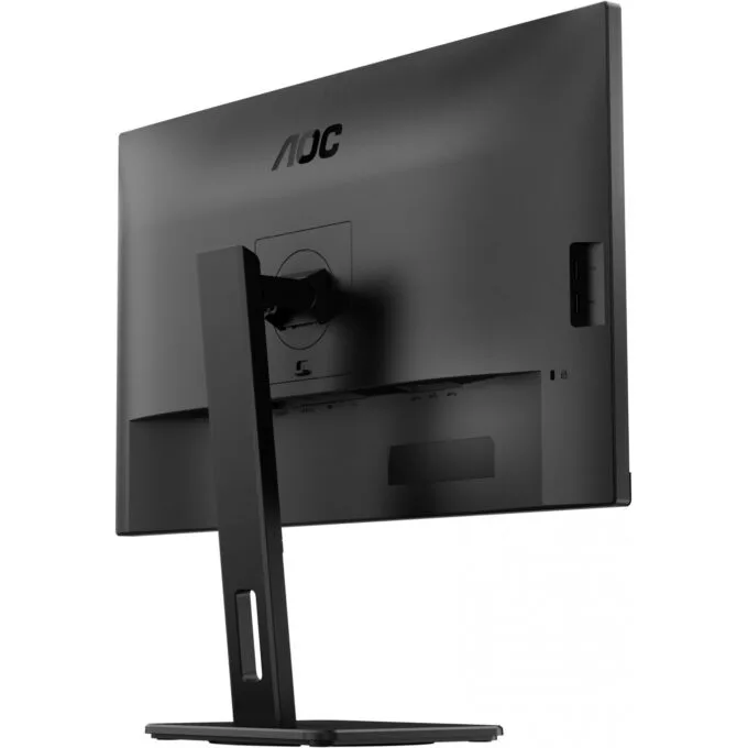 AOC U27E3UF - 27in 4K (3840x2160) IPS LED Monitor, 4ms GTG, 60Hz, Height-Adjustable, Black — image 7