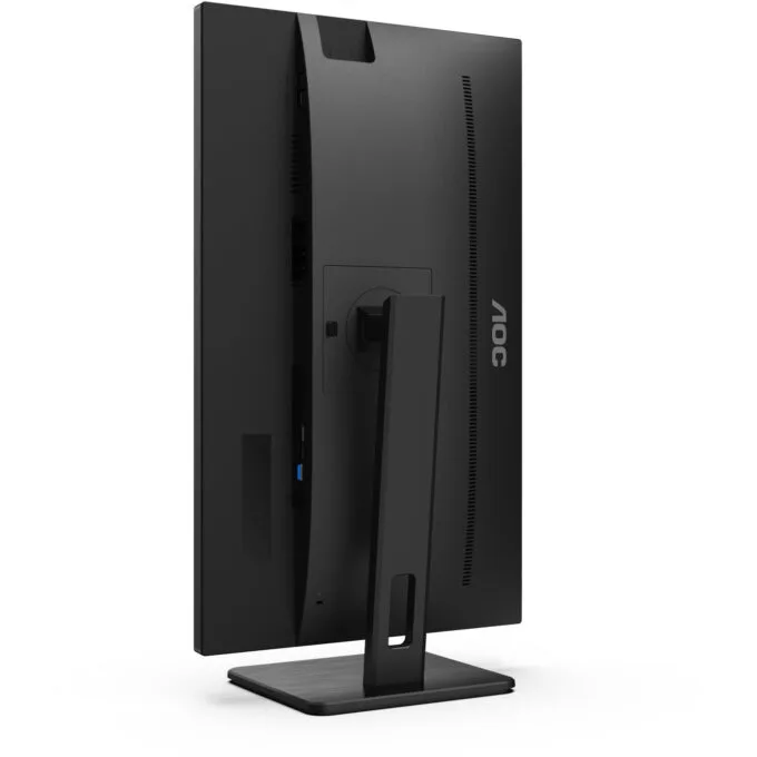AOC U27P2CA - 27" 4K UHD IPS Monitor - 3840x2160, 60Hz, 4ms, USB-C PD65W, DP1.2 & HDMI2.0, Pivot/Height Adj, Black — image 6