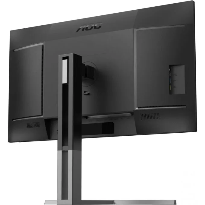 AOC U27U3CV 4K Nano IPS Monitor - U27U3CV - Black, 27 inch, 3840x2160, 60 Hz, HDR400, USB-C PD 96 W, 2x HDMI 2.0, DP 1.4 — image 6