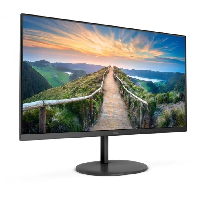 AOC V4 - Q27V4EA - 27-inch QHD IPS, 2560x1440, 4ms GTG, DP/HDMI, VESA, Built-in Speakers, Black — image 5