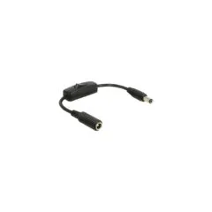 Apapter DC 5.5x2.5mm plug to 5.5x2.5mm socket, cable