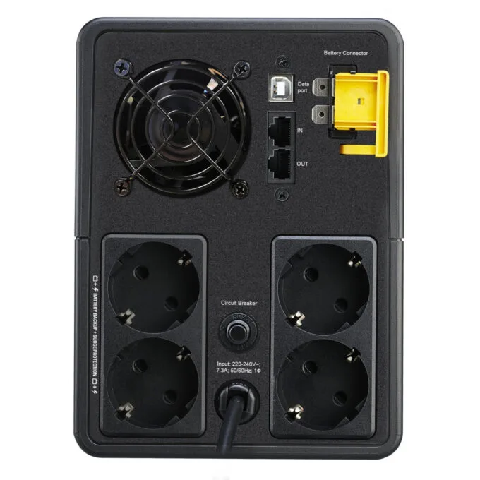 APC Back-UPS BX1600MI-GR 1600VA (900W) Line-Interactive UPS - 4 Schuko — image 2