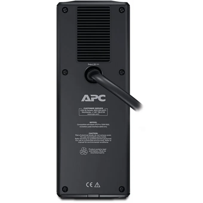 APC Back-UPS Pro Battery Pack 24V - Battery enclosure - 12 V — image 3