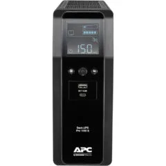 APC Back-UPS Pro BR1600SI - 1600VA (960W) Line-Interactive UPS, AVR, LCD, 8× IEC C13, USB-A/C, Black
