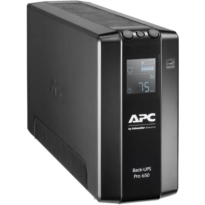 APC Back-UPS Pro BR650MI 650VA/390W Line-Interactive UPS AVR LCD Black — image 8