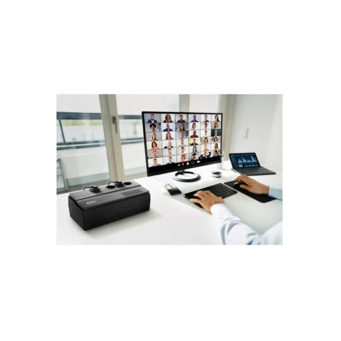 APC Easy UPS BV650I-GR - 650VA (375W) Line-Interactive UPS, Black, AVR, 4 Schuko Outlets — image 4