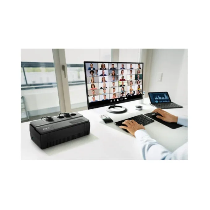APC Easy UPS BV800I-GR - 800VA Line-Interactive UPS - 230V, 450W, 4x Schuko outlets, Black — image 4
