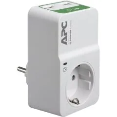 APC Essential SurgeArrest PM1WU2-GR Schuko CEE 7 230 V - PM1WU2-GR - White