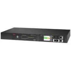 APC NetShelter Automatic Transfer Switch AP4423A - 1U, Black - 9 Outlets