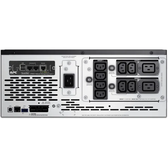 APC Smart-UPS SMX3000HVNC - 3000 VA / 2700 W Line-Interactive Rack/Tower UPS, Black — image 6