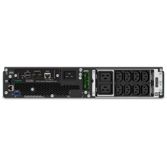 APC Smart-UPS SRT Rack SRT2200RMXLI-NC - Online 2U Rack UPS — image 2