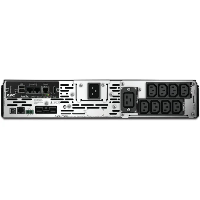 APC Smart-UPS X - SMX3000RMHV2UNC - 3000VA / 2700W, Rack/Tower 2U, Black — image 2
