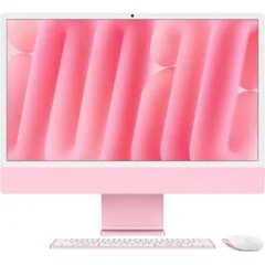 Apple 24-inch iMac with Retina 4.5K display - Apple M4 chip 10-core CPU & 10-core GPU - 16GB - 256GB SSD - Pink