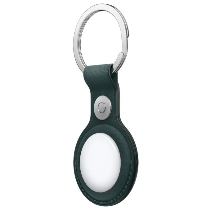 APPLE AirTag FineWoven Key Ring - Dark Green — image 2